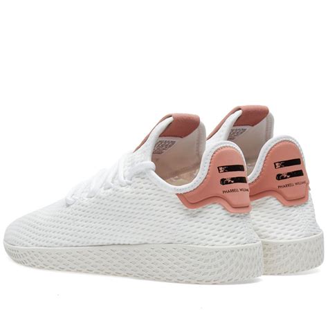 adidas pharrell williams tennis hu weiß pink|adidas pharrell williams hu trainers.